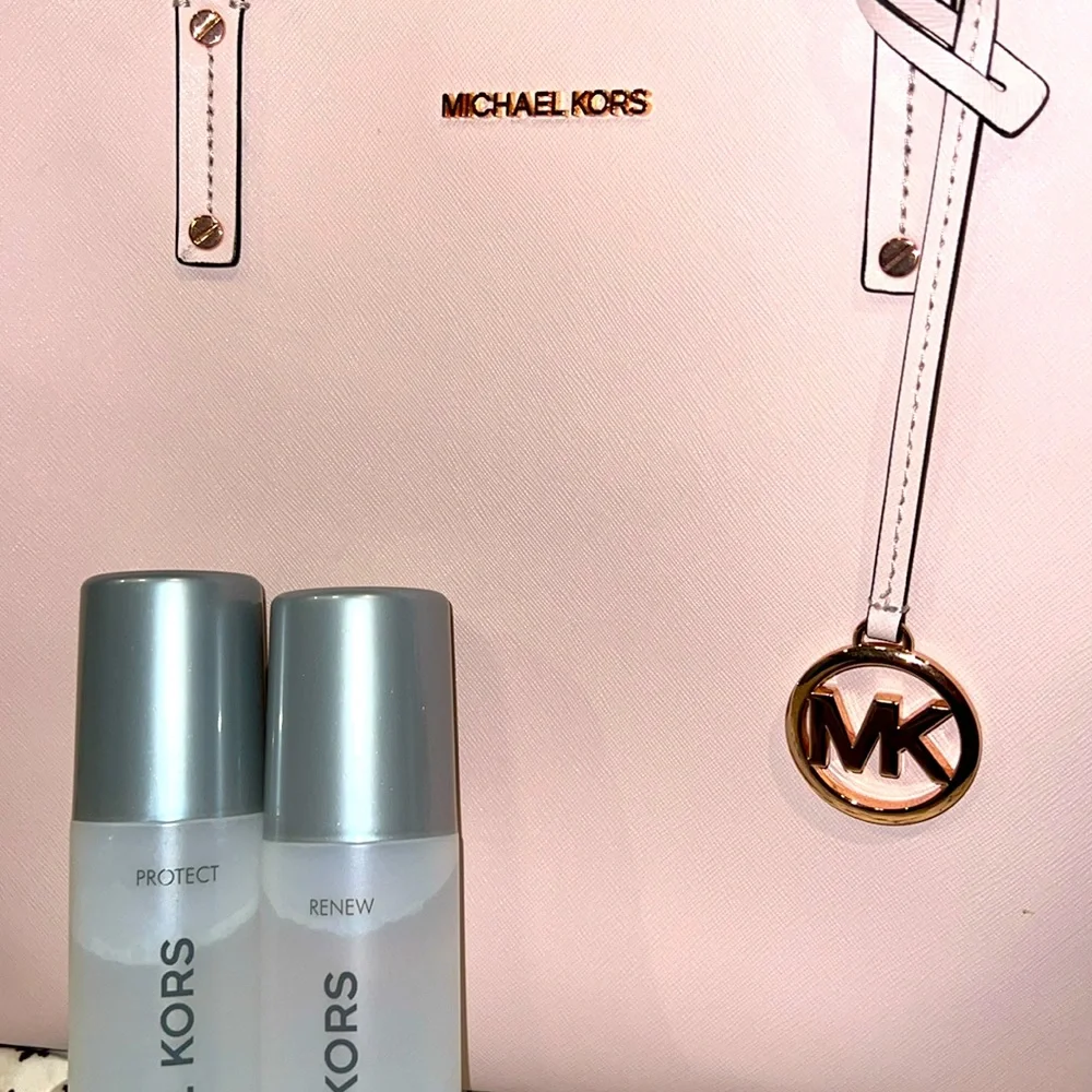 Large Michael Kors dressing, tote light pink - Picture 2 of 5